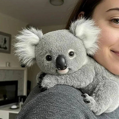 Giocattolo di peluche a forma di koala con peso interno