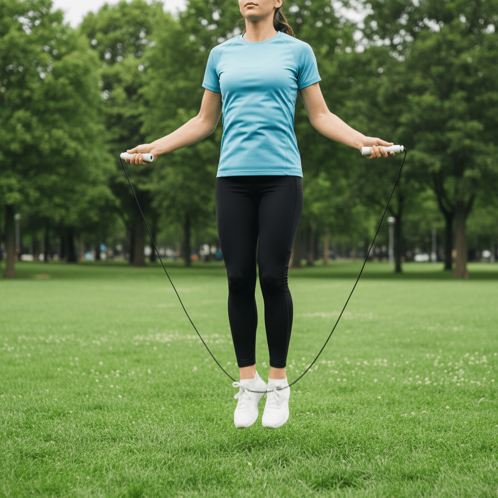 Jumpfit - Corda da salto intelligente con tracciamento tramite app e lunghezza regolabile
