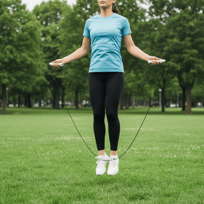 Jumpfit - Corda da salto intelligente con tracciamento tramite app e lunghezza regolabile