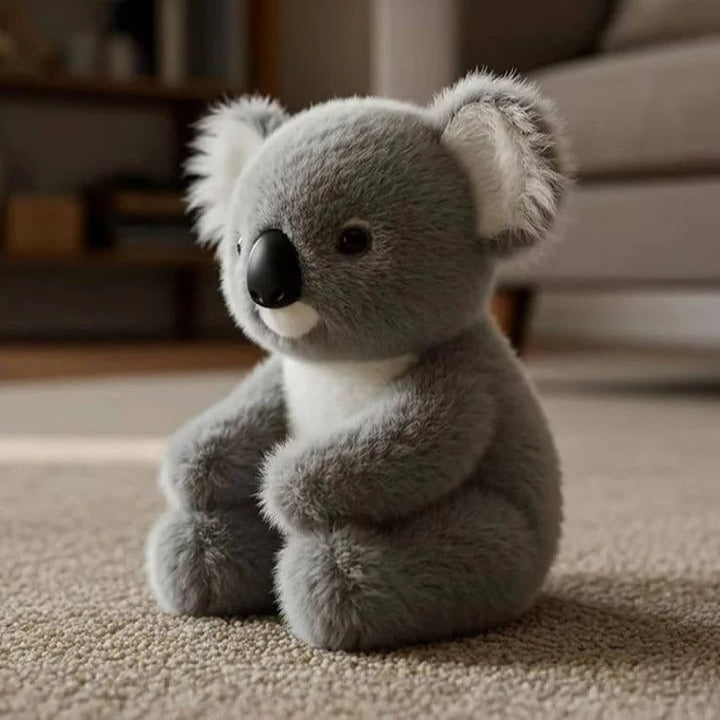 Giocattolo di peluche a forma di koala con peso interno