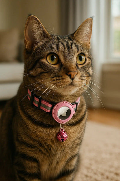 Collare per Gatti con Porta AirTag | Sicurezza e comfort quotidiano