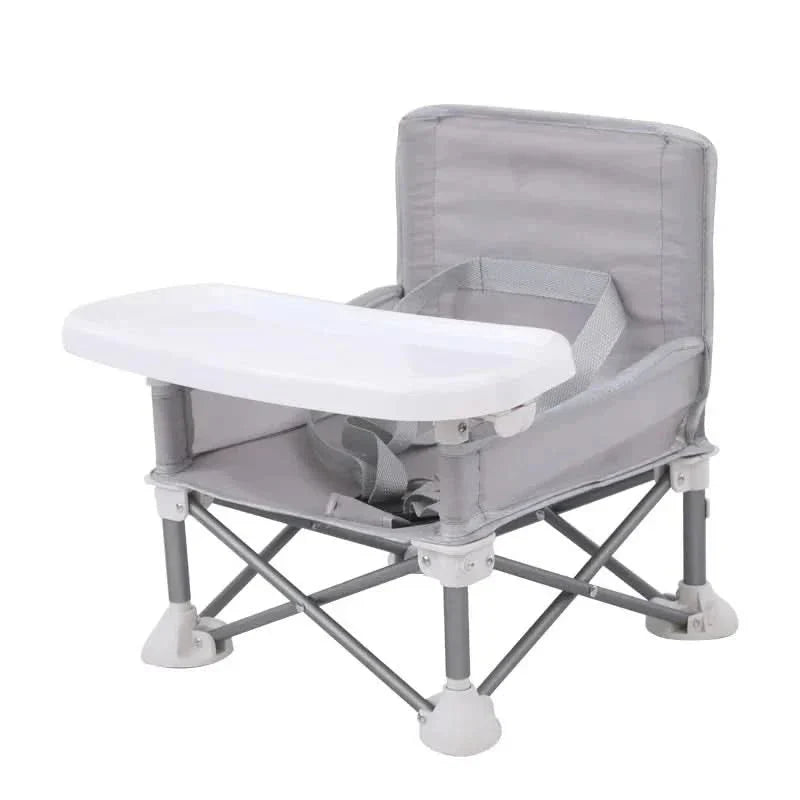 BabyGo Seat - Seggiolone pieghevole da viaggio - Compatto e sicuro per i bambini
