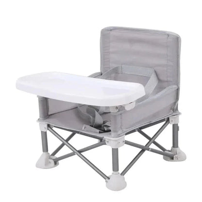 BabyGo Seat - Seggiolone pieghevole da viaggio - Compatto e sicuro per i bambini