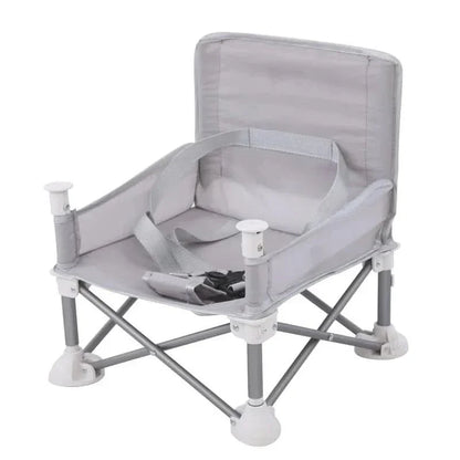 BabyGo Seat - Seggiolone pieghevole da viaggio - Compatto e sicuro per i bambini