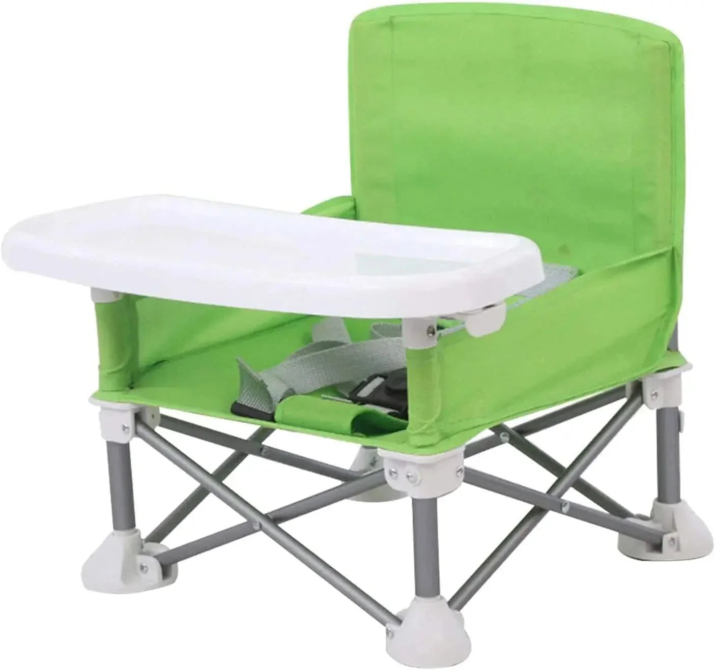 BabyGo Seat - Seggiolone pieghevole da viaggio - Compatto e sicuro per i bambini