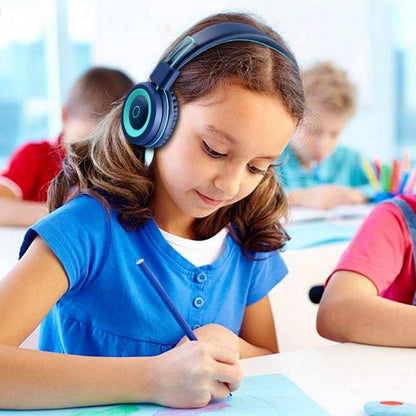 Cuffie on-ear pieghevoli per bambini, ragazzi e ragazze, compatibili con smartphone, tablet, Kindle e viaggi in aereo, ideali per la scuola