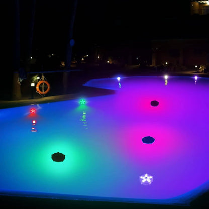 Luci galleggianti per piscina fuori terra che cambiano colore