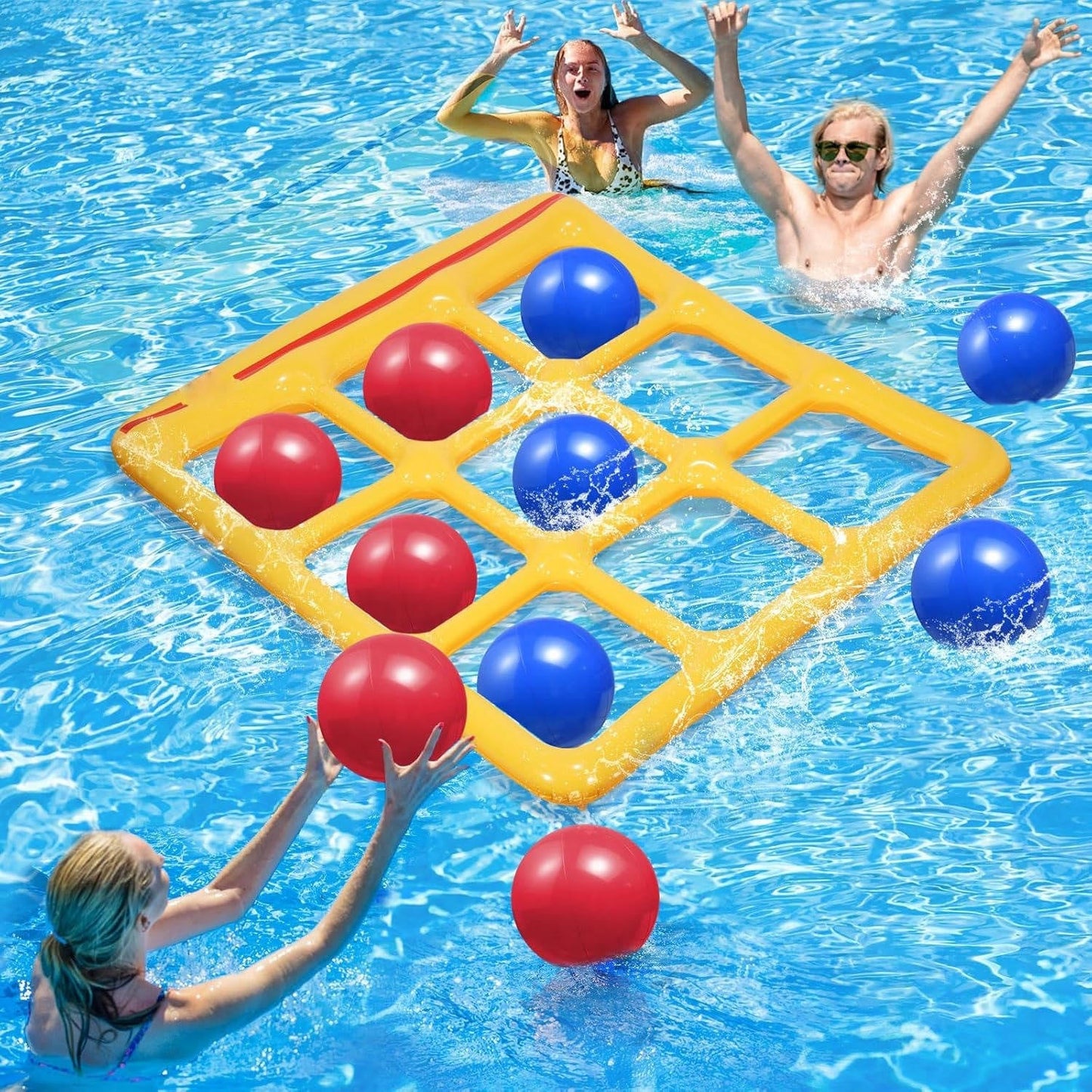 Giochi gonfiabili da piscina per adolescenti e adulti, Tris