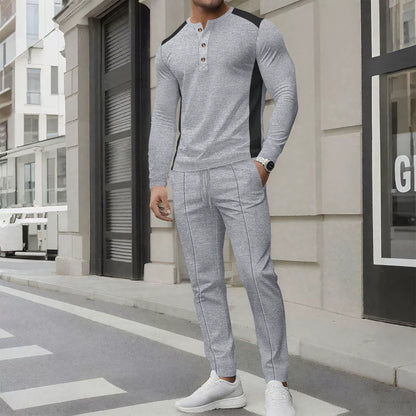 Set Uomo 2 Pezzi | Completo Sportivo-Elegante per Look Moderno