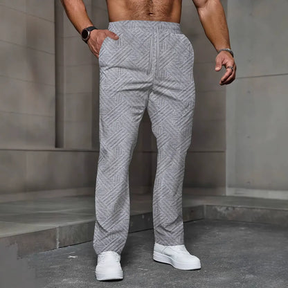 Pantaloni Tuta Uomo| Lavorazione in Maglia e Vestibilità Morbida