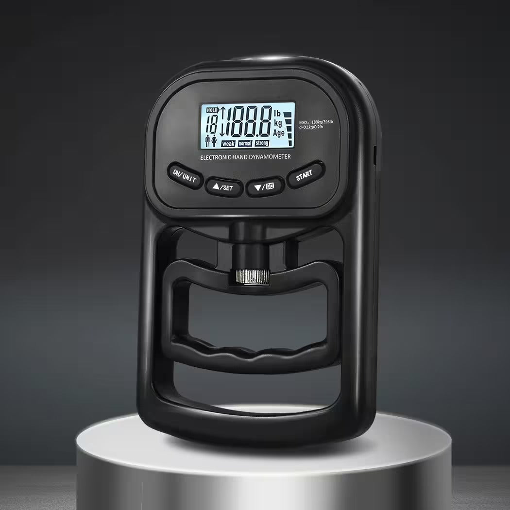 Gripmaster Digital - Dispositivo di misurazione portatile e preciso per la misurazione della forza di presa fino a 120 kg