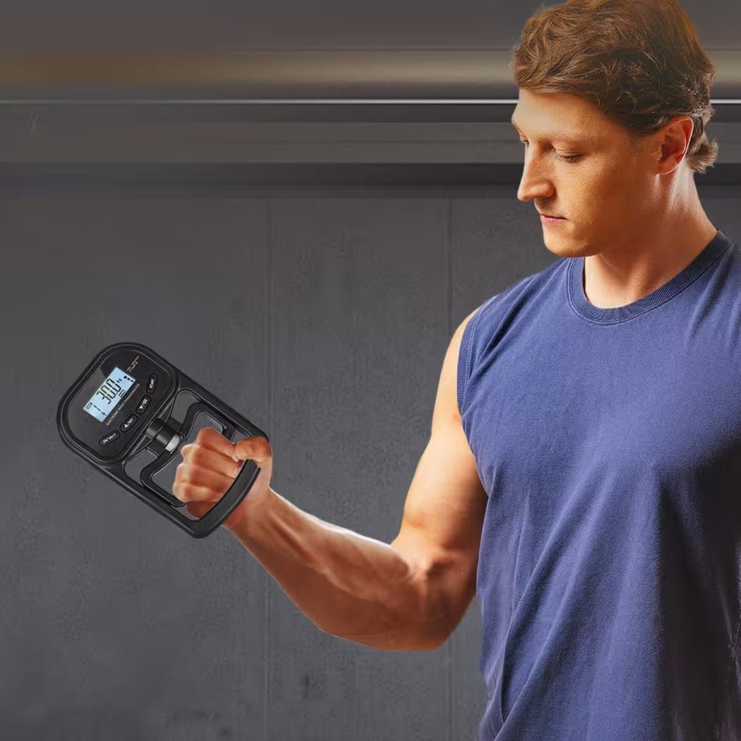 Gripmaster Digital - Dispositivo di misurazione portatile e preciso per la misurazione della forza di presa fino a 120 kg
