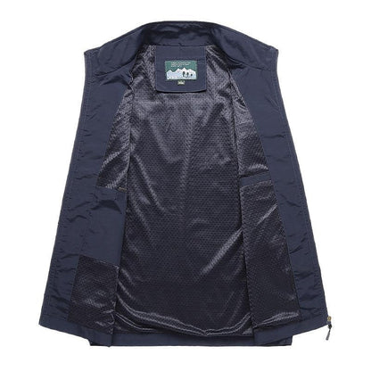 RUUB | Cardigan autunnale da uomo leggero a maniche lunghe ad asciugatura rapida