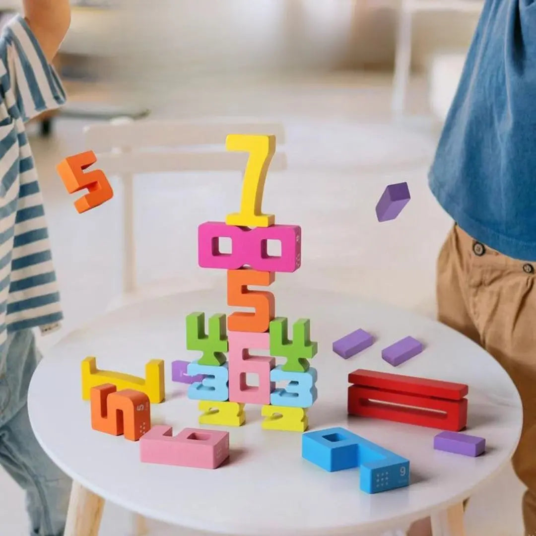 Gioco di Costruzione in Legno Montessori – Building Blocks™