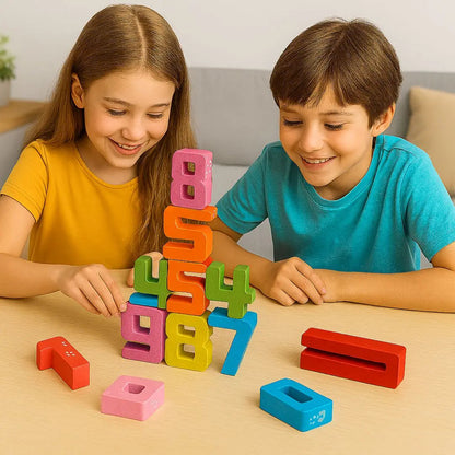 Gioco di Costruzione in Legno Montessori – Building Blocks™