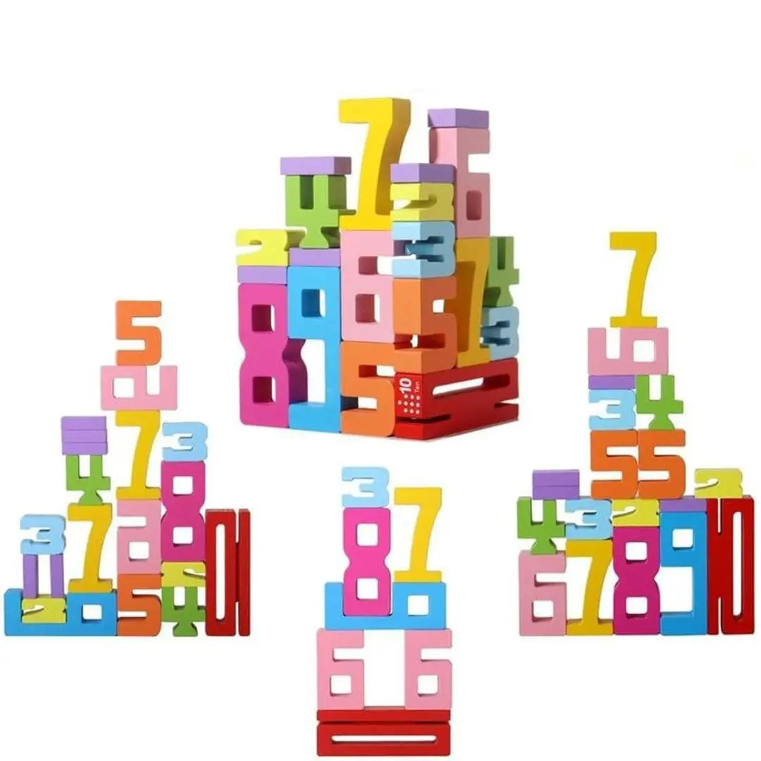 Gioco di Costruzione in Legno Montessori – Building Blocks™