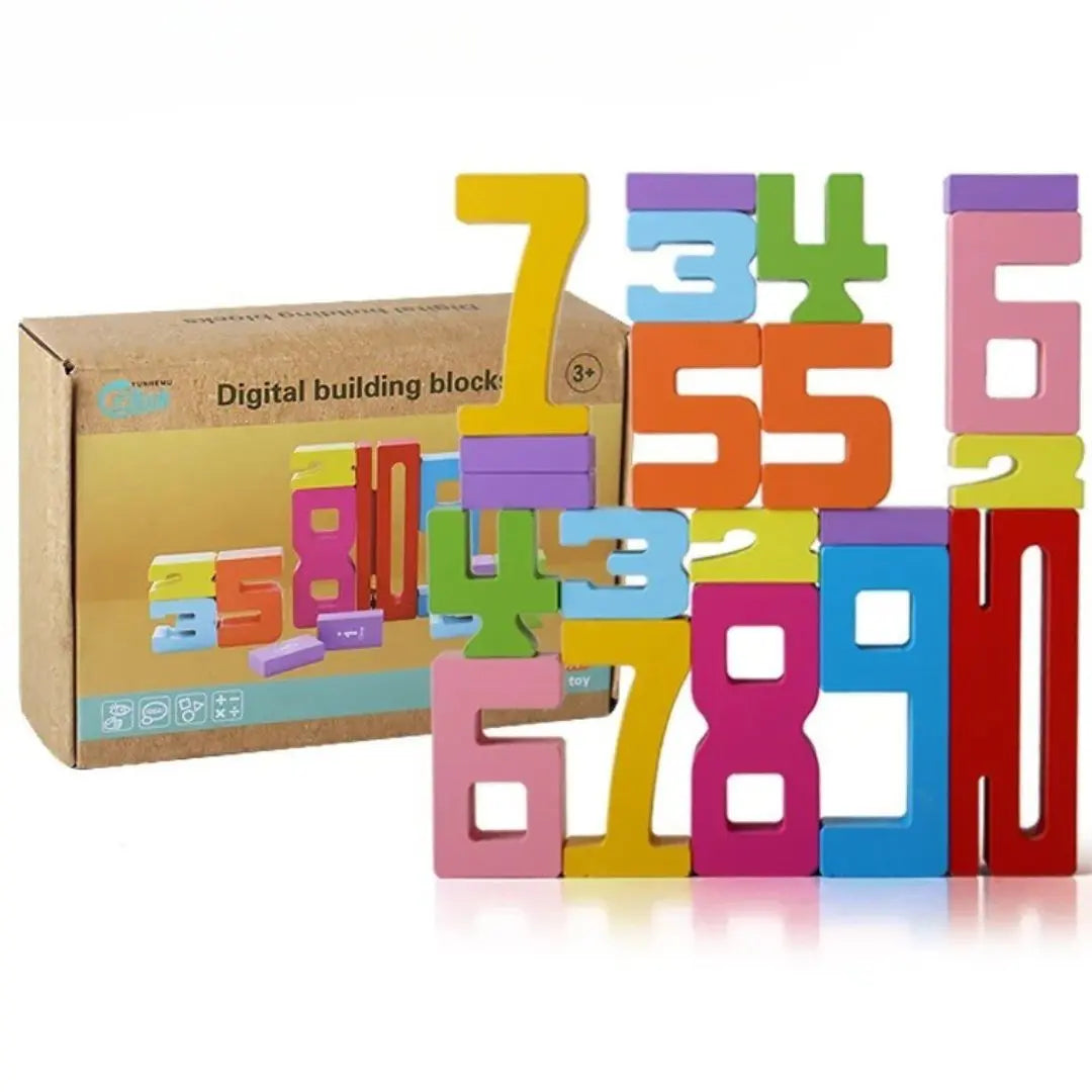 Gioco di Costruzione in Legno Montessori – Building Blocks™