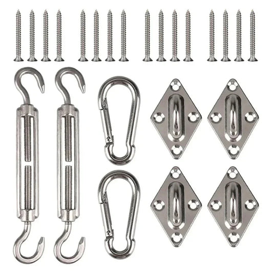 Kit di installazione professionale per tende da sole - set completo per un'installazione sicura e durevole