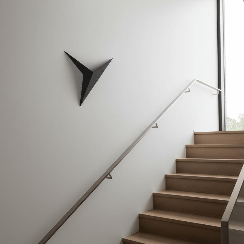 TRIGLOW – Applique da parete LED triangolare, design moderno