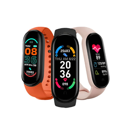 Orologio Smart Fitness Waterproof con Monitor Battito Cardiaco e Pressione