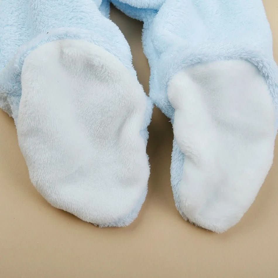 Coccole da neonato - Tutina a tema animale super morbida e calda per neonati