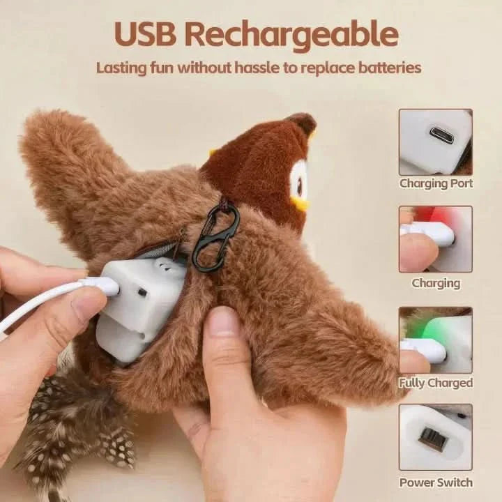 WHISKERFUN – Peluche interattivo per gatti attivi