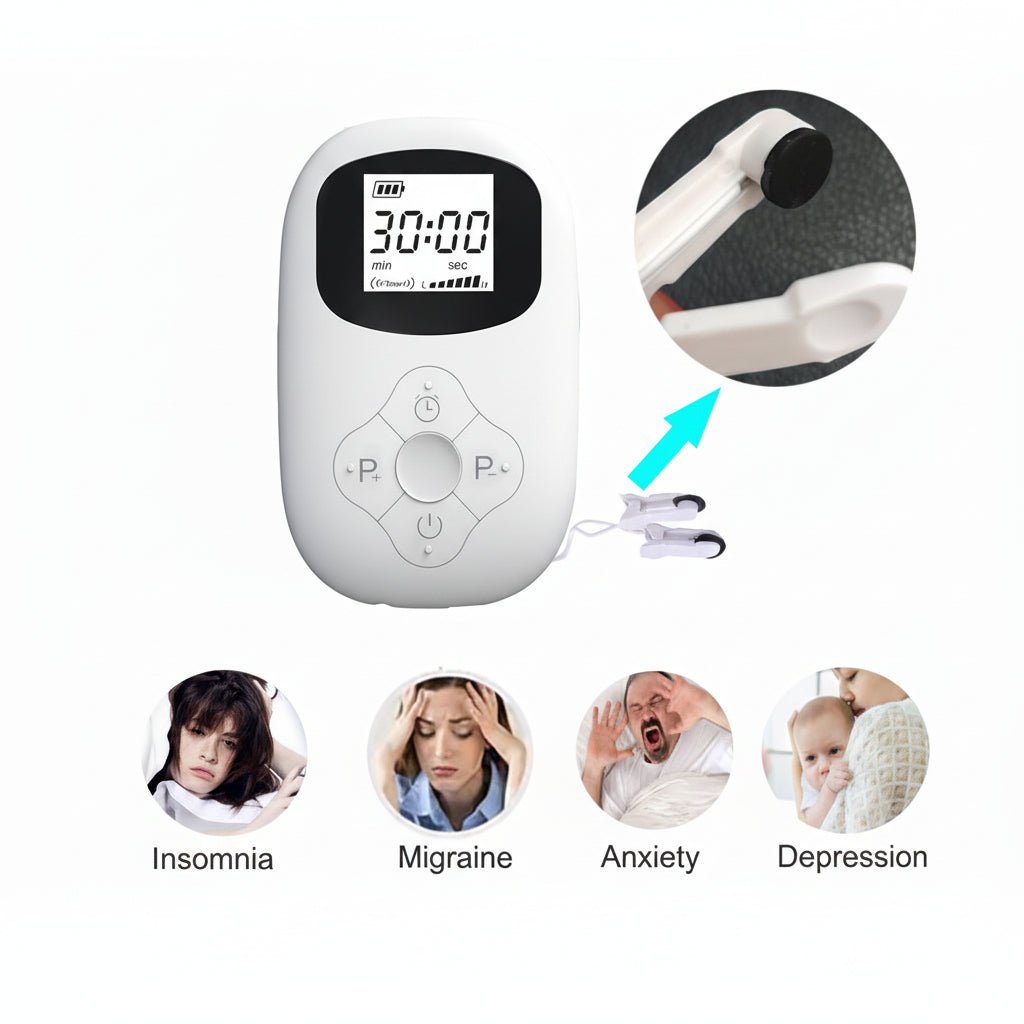 NEUROCALM – Dispositivo di terapia CES per il sollievo dall'ansia, dai problemi di sonno e dal dolore