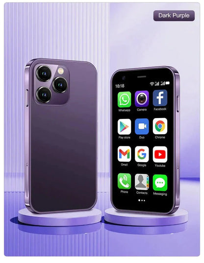 Mini Telefono per Bambini - TinyTech - 4G LTE, WiFi, Bluetooth