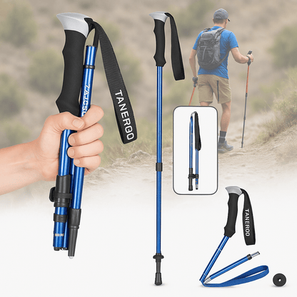 TREKKIFY – Bastoni da trekking pieghevoli regolabili per escursionismo