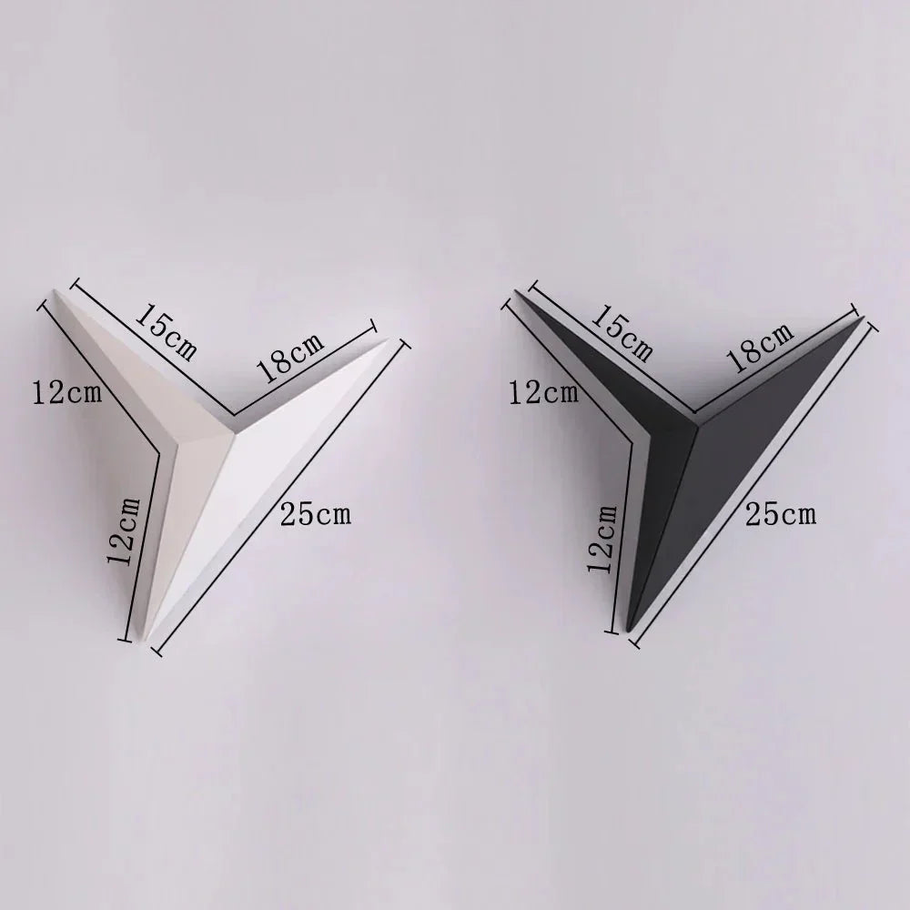 TRIGLOW – Applique da parete LED triangolare, design moderno