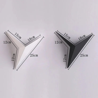 TRIGLOW – Applique da parete LED triangolare, design moderno