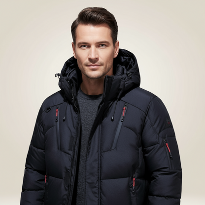 Giacca invernale da uomo Nordfall Parka – Cappotto impermeabile e antivento foderato in pile spesso