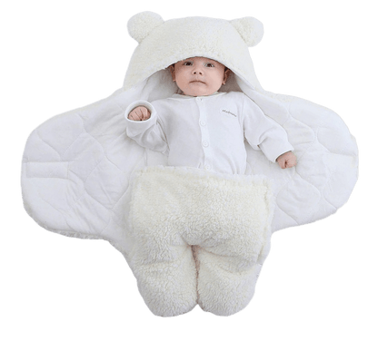 Sacco Nanna Neonato Rassivo™ - Coperta in Pile Orsetto Invernale