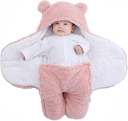 Sacco Nanna Neonato Rassivo™ - Coperta in Pile Orsetto Invernale