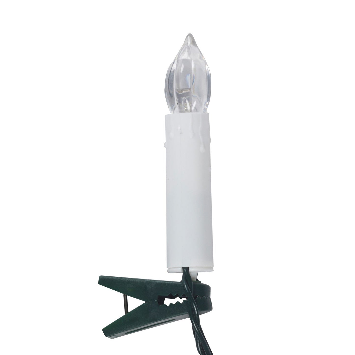 Luci LED bianche calde a candela – Decorazioni natalizie classiche per l'albero