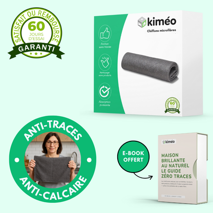 MagicClean | Chiffon nanofibre ultra-absorbant anti-calcaire