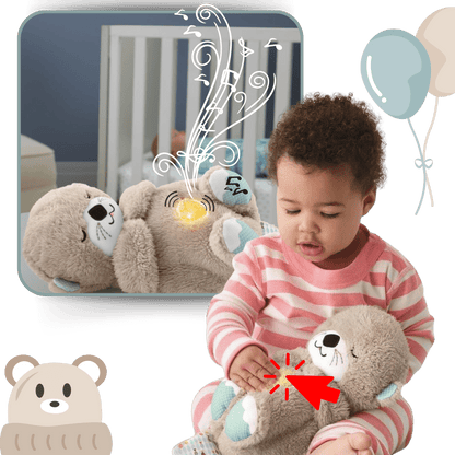 Peluche Lontra Rilassante con Sensazione Uterina