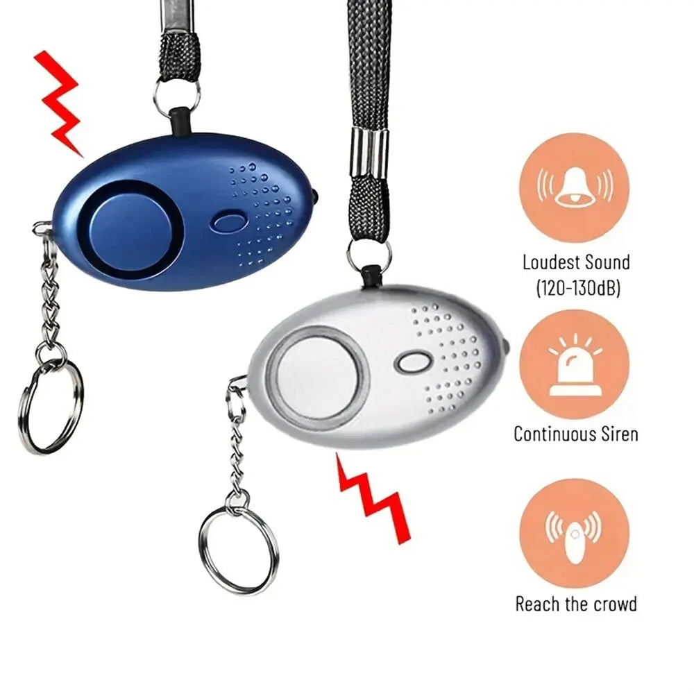 Rassivo | Allarme di sicurezza personale con luce LED (130 dB) - SafeSound