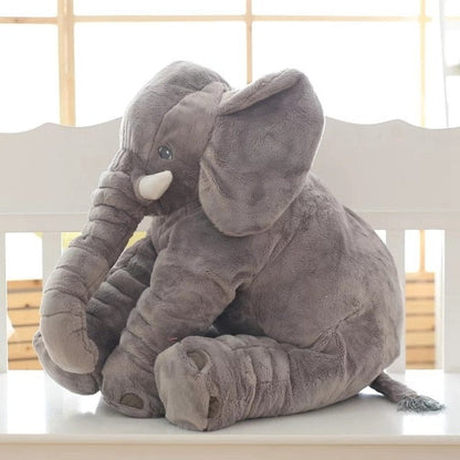 Cuscino Coccola Elefante Morbido | Leggero e Perfetto per il Sonno e il Gioco di Bambini e Neonati