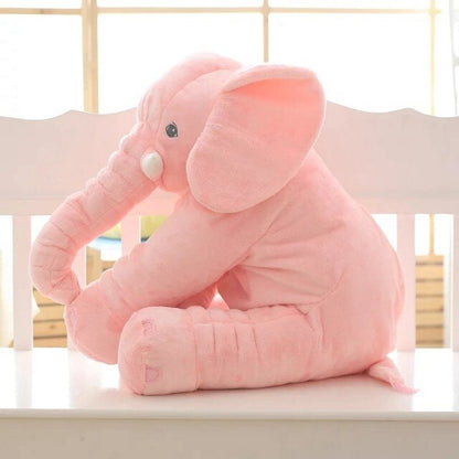 Cuscino Coccola Elefante Morbido | Leggero e Perfetto per il Sonno e il Gioco di Bambini e Neonati