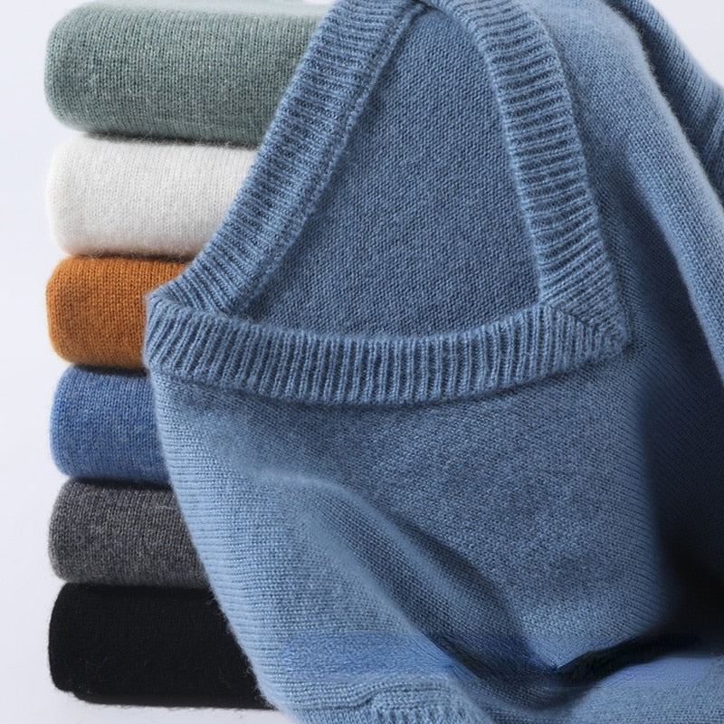 Maglione da Uomo in Cashmere di Alta Gamma - Eleganza e Comfort