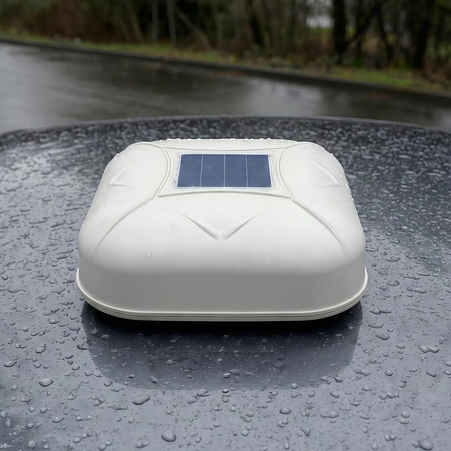 Copertura Auto Solare Automatica Retrattile e Pieghevole I Protezione Intelligente Impermeabile contro Sole e Pioggia