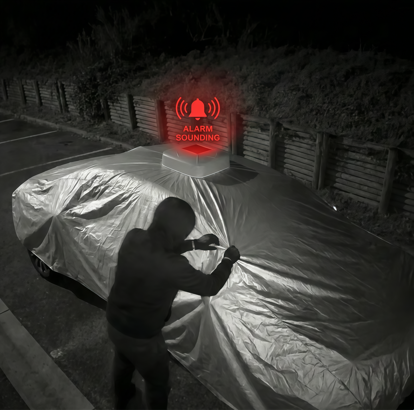 Copertura Auto Solare Automatica Retrattile e Pieghevole I Protezione Intelligente Impermeabile contro Sole e Pioggia