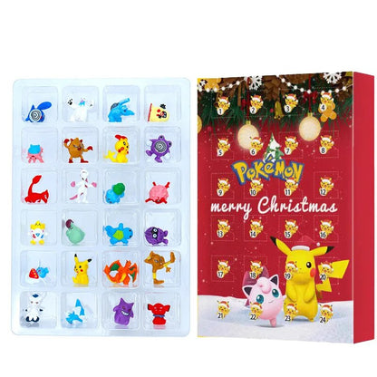 24 Statuette Pokémon e Calendario dell'Avvento