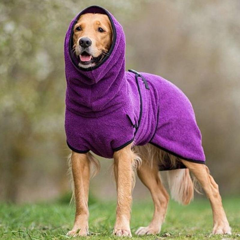 Accappatoio regolabile per animali domestici