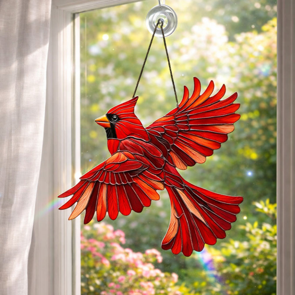 Acchiappasole da Finestra con Colibrì Decorazione da Appendere