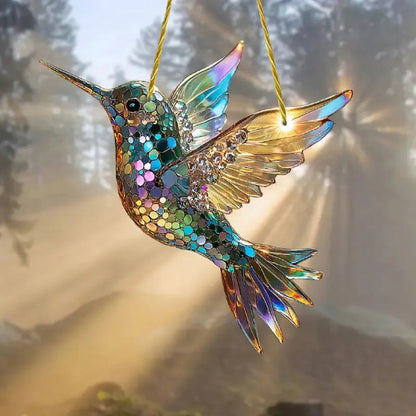 Acchiappasole da Finestra con Colibrì Decorazione da Appendere
