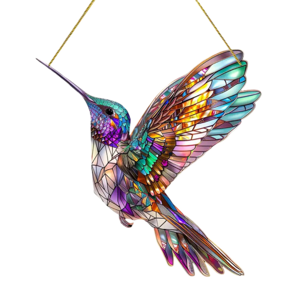 Acchiappasole da Finestra con Colibrì Decorazione da Appendere