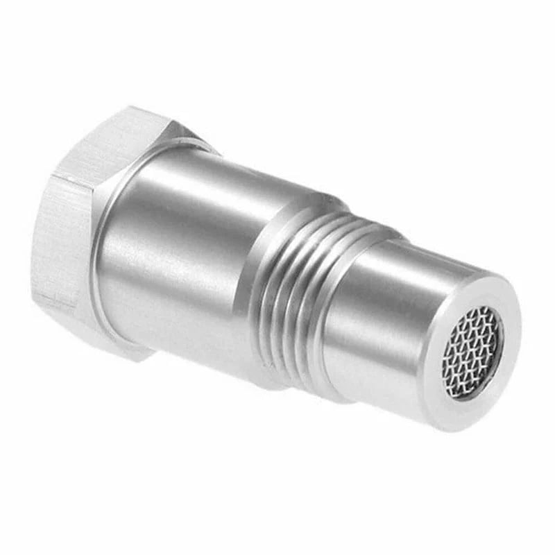Adattatore sensore O2 con mini catalizzatore integrato M18x1.5 per eliminare la spia motore