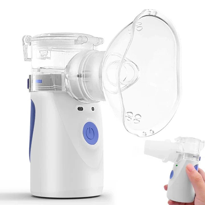 Aerosol a Ultrasuoni Portatile con Tecnologia Mesh, Compatto e Silenzioso per Uso Personale